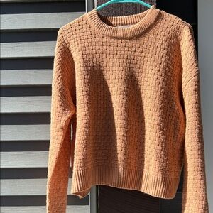 Cozy Brown Knit Sweater